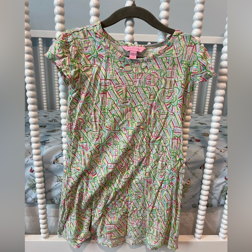 Lilly Pulitzer beach print dress